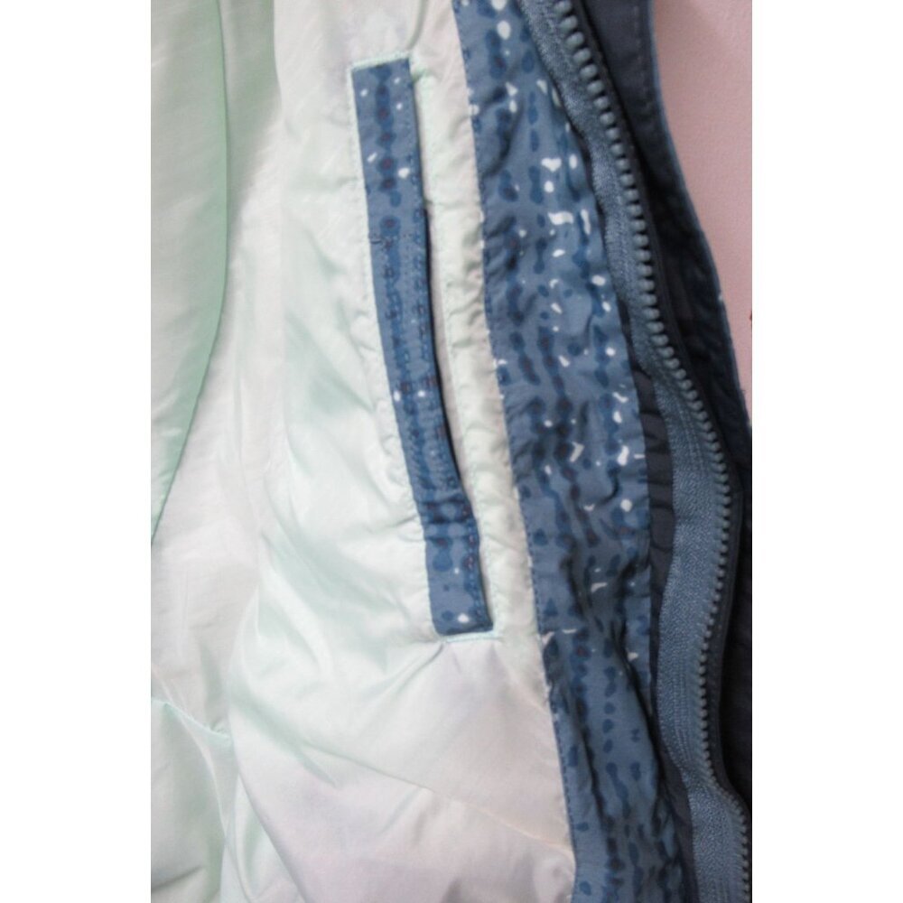 Columbia Bugaboo II Teal Blue Coat Jacket Women's XL Interchangeable Zip Up READ - Picture 11 of 11